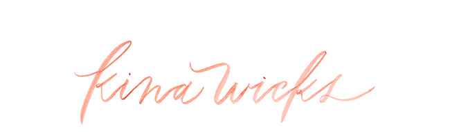 Kina Wicks Photography . Fine Art Weddings & Portraits . Chicago & Destination logo